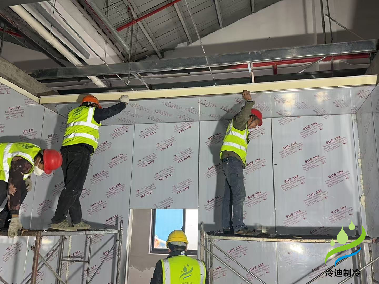 上海1000立方綜合型中央廚房冷庫建造案例(圖4) 上海奉賢中央廚房冷庫建造案例